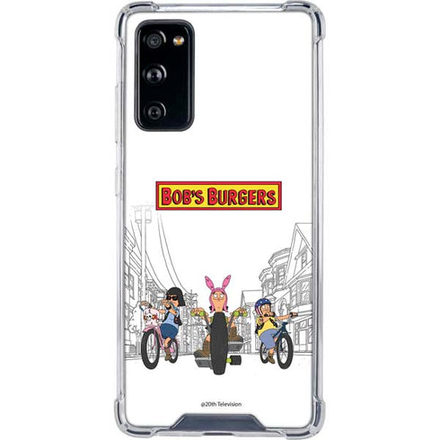 Bobs Burgers Bike Squad Galaxy S20 FE Clear Case